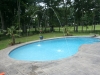 Freeform Pool with Deck Jets